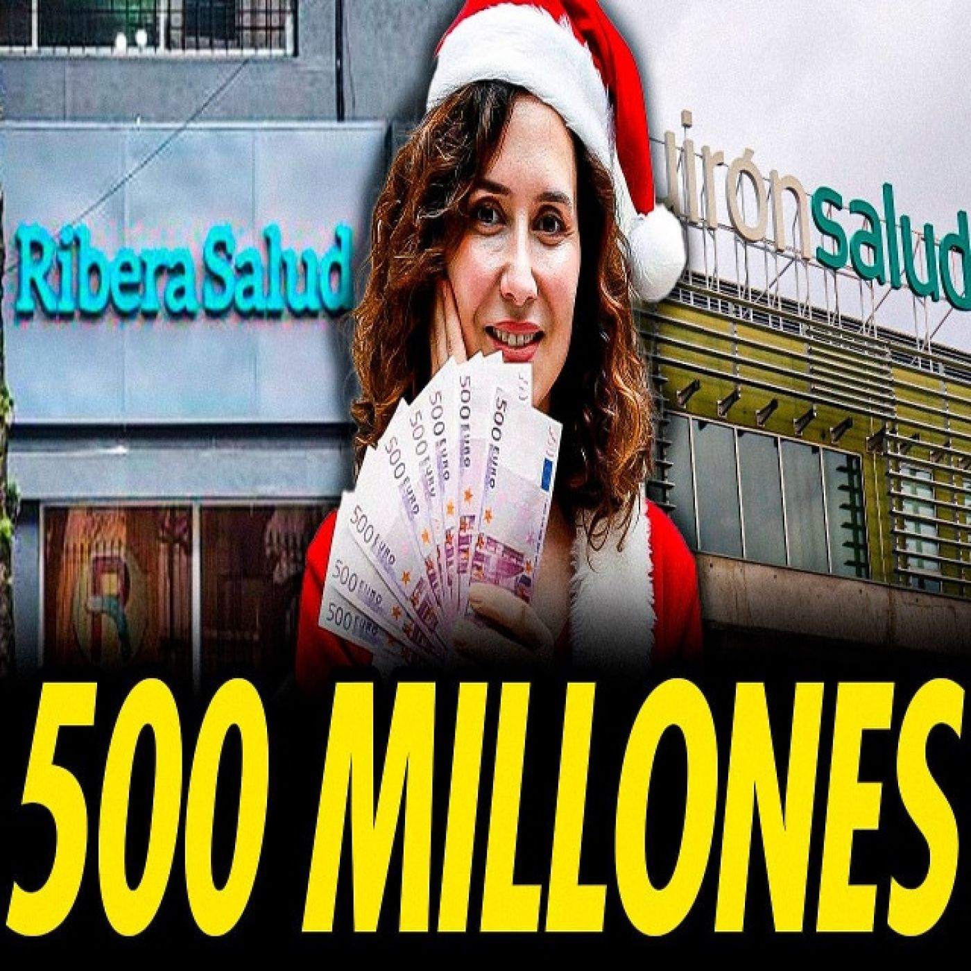 AYUSO ENTREGA 500 MILLONES A QUIRÓN Y RIBERA SALUD episode artwork