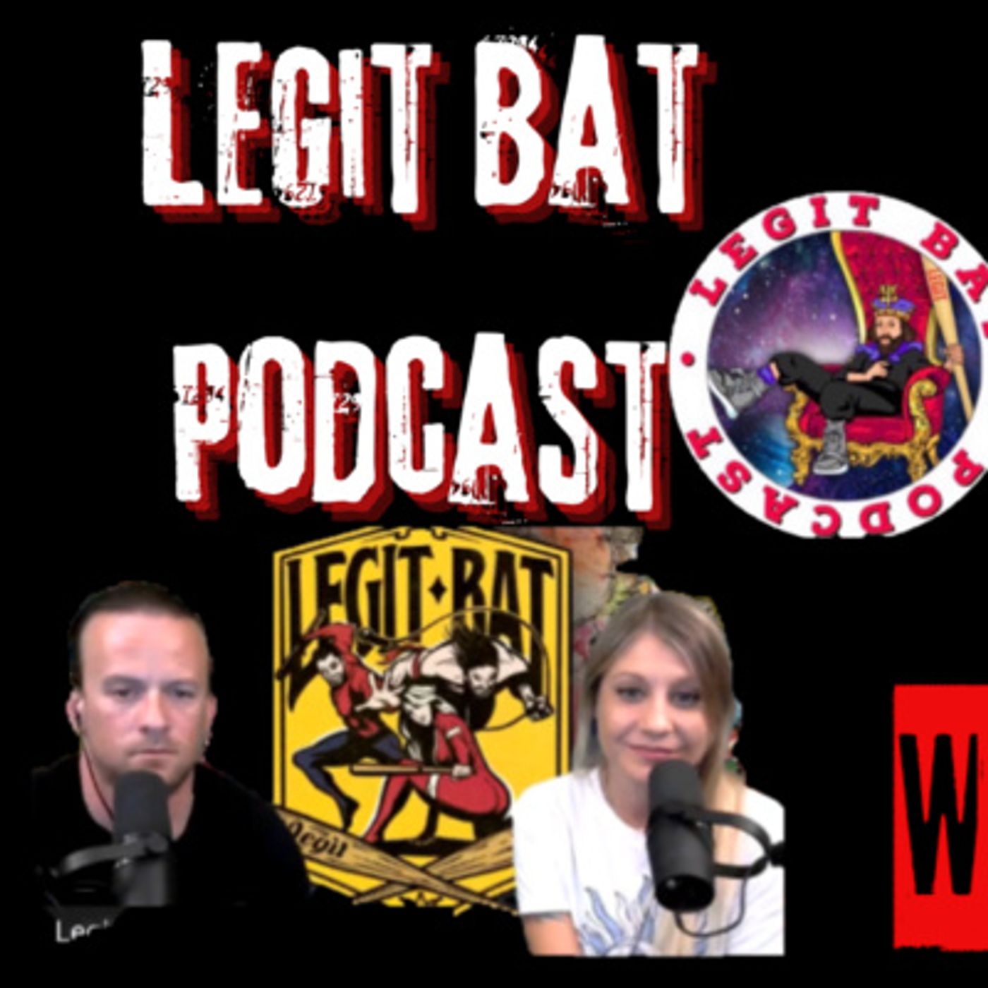 #104 Legit Bat Podcast joins and goes down the Rabbit Hole #conspiracytheories episode artwork