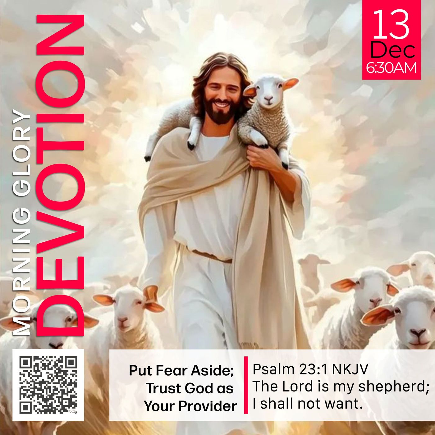 MGD: Put Fear Aside; Trust God as Your Provider