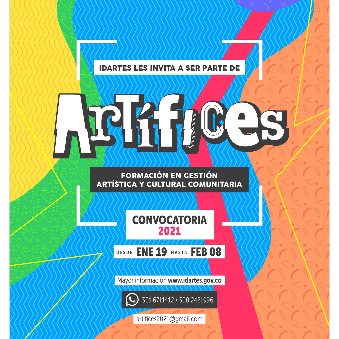 Artífices: formación en gestión artística y cultural comunitaria episode artwork