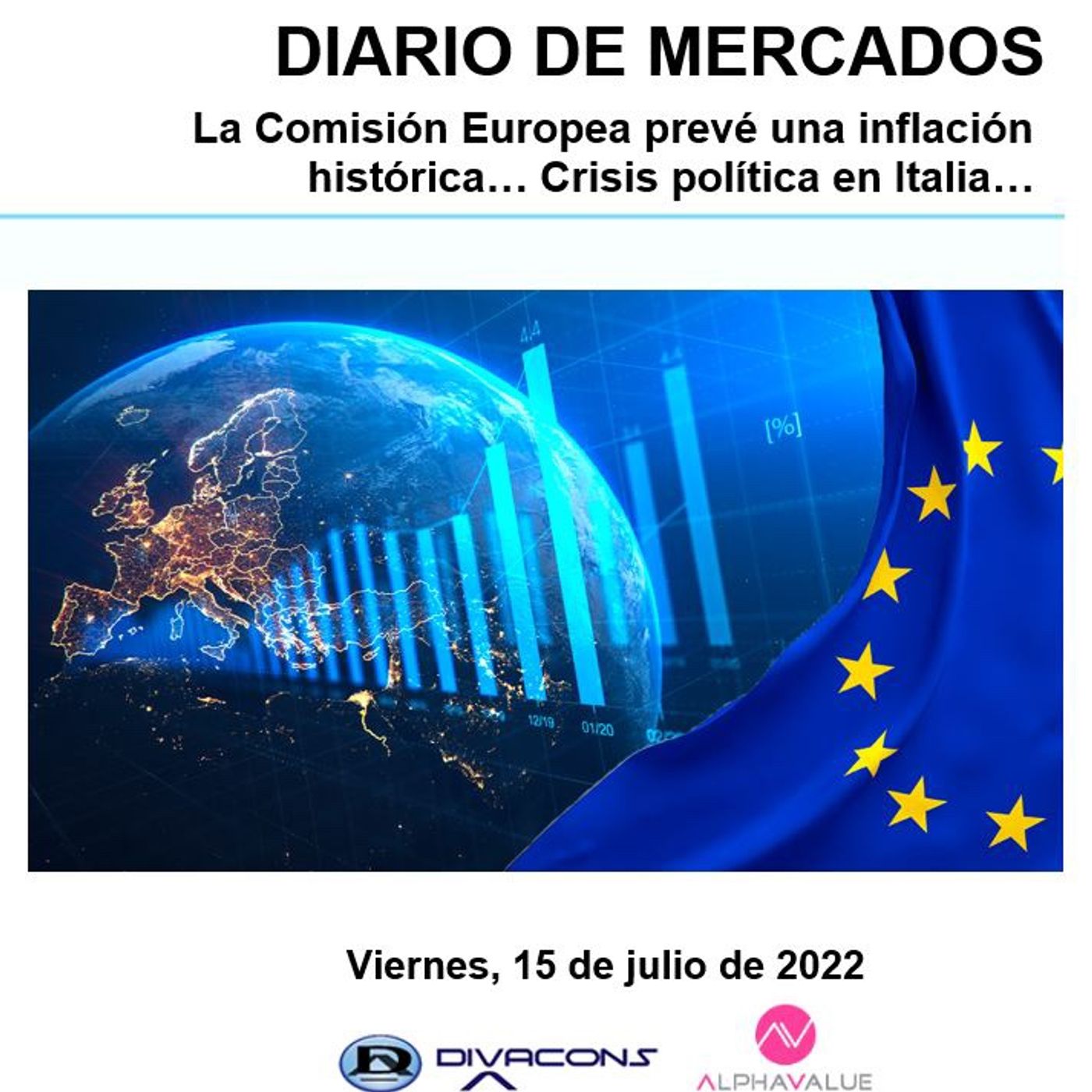 PODCAST en abierto DIARIO DE MERCADOS viernes 15 Julio episode artwork