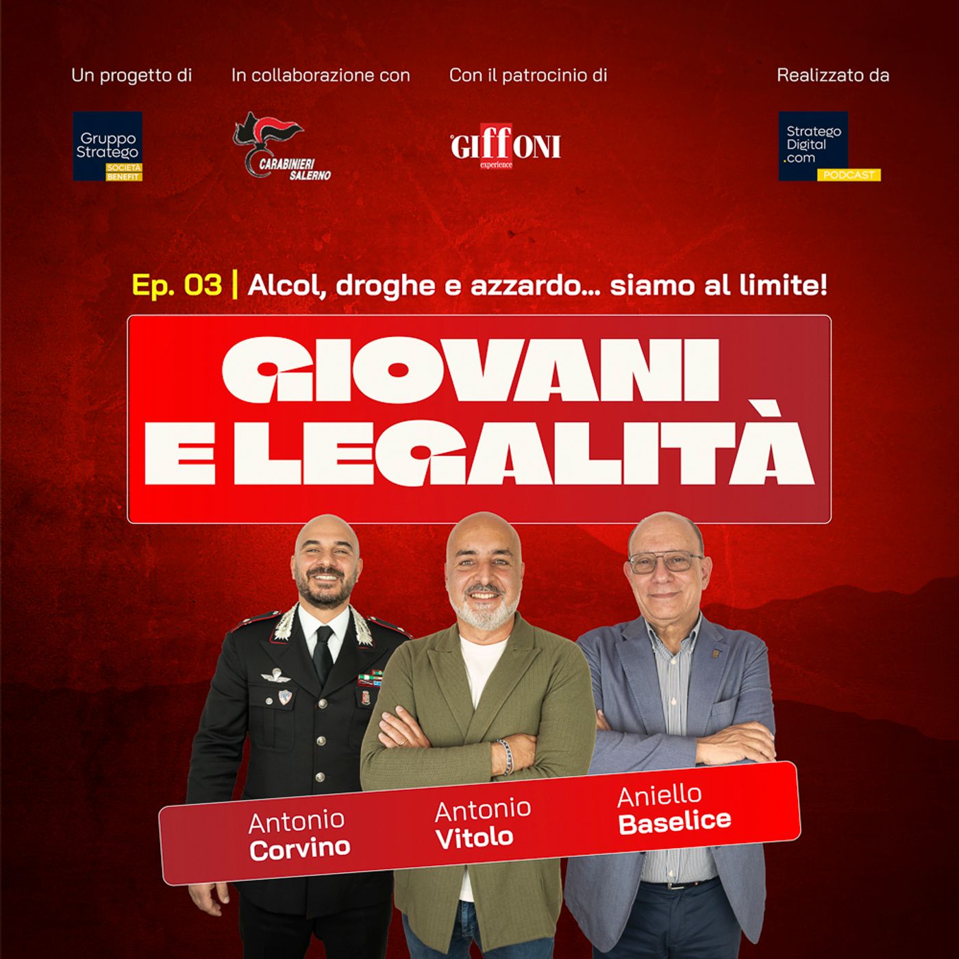 Ep.3 | ALCOL, DROGHE E AZZARDO... SIAMO AL LIMITE! episode artwork