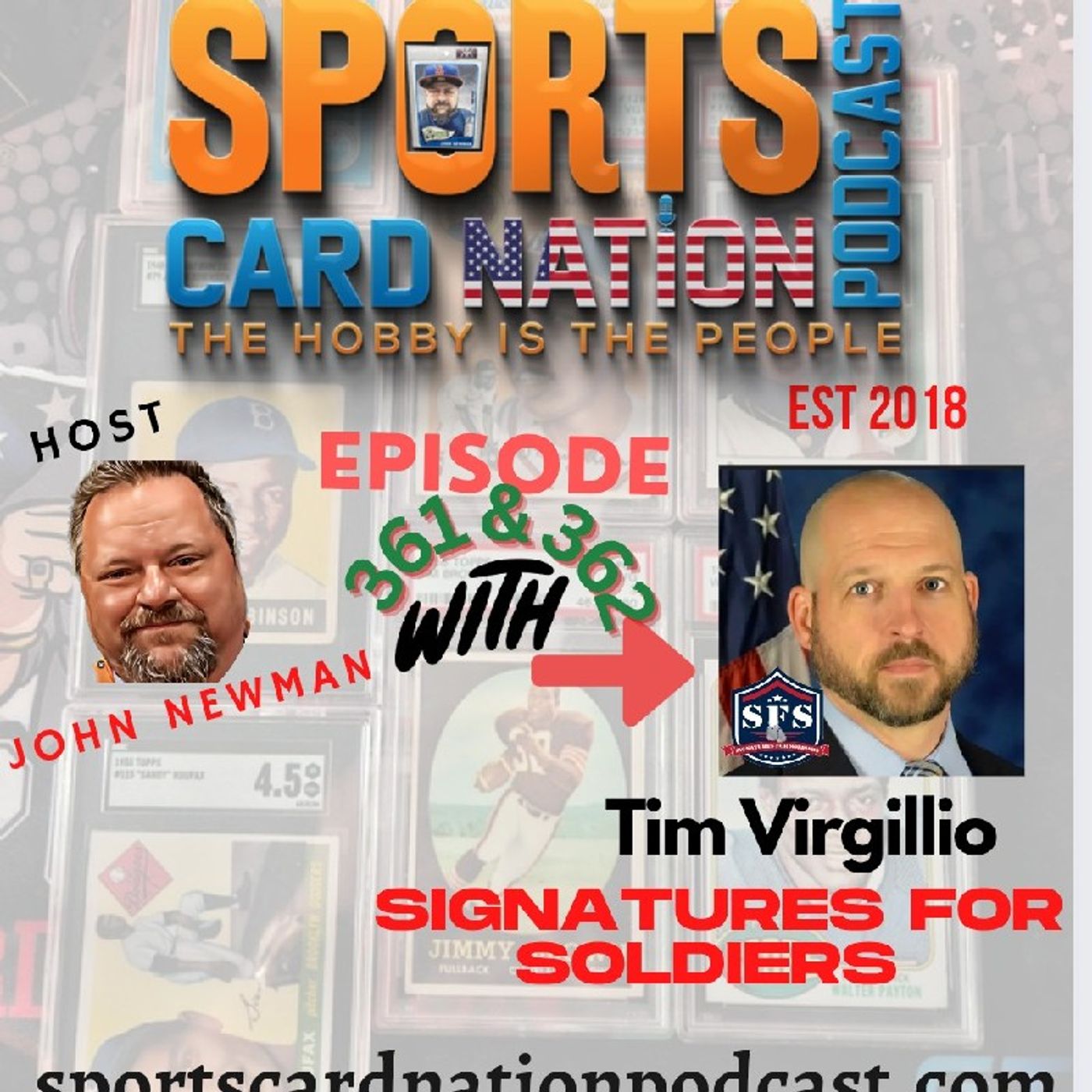 Sigatures for Soldiers Tim Virgilio returns E362