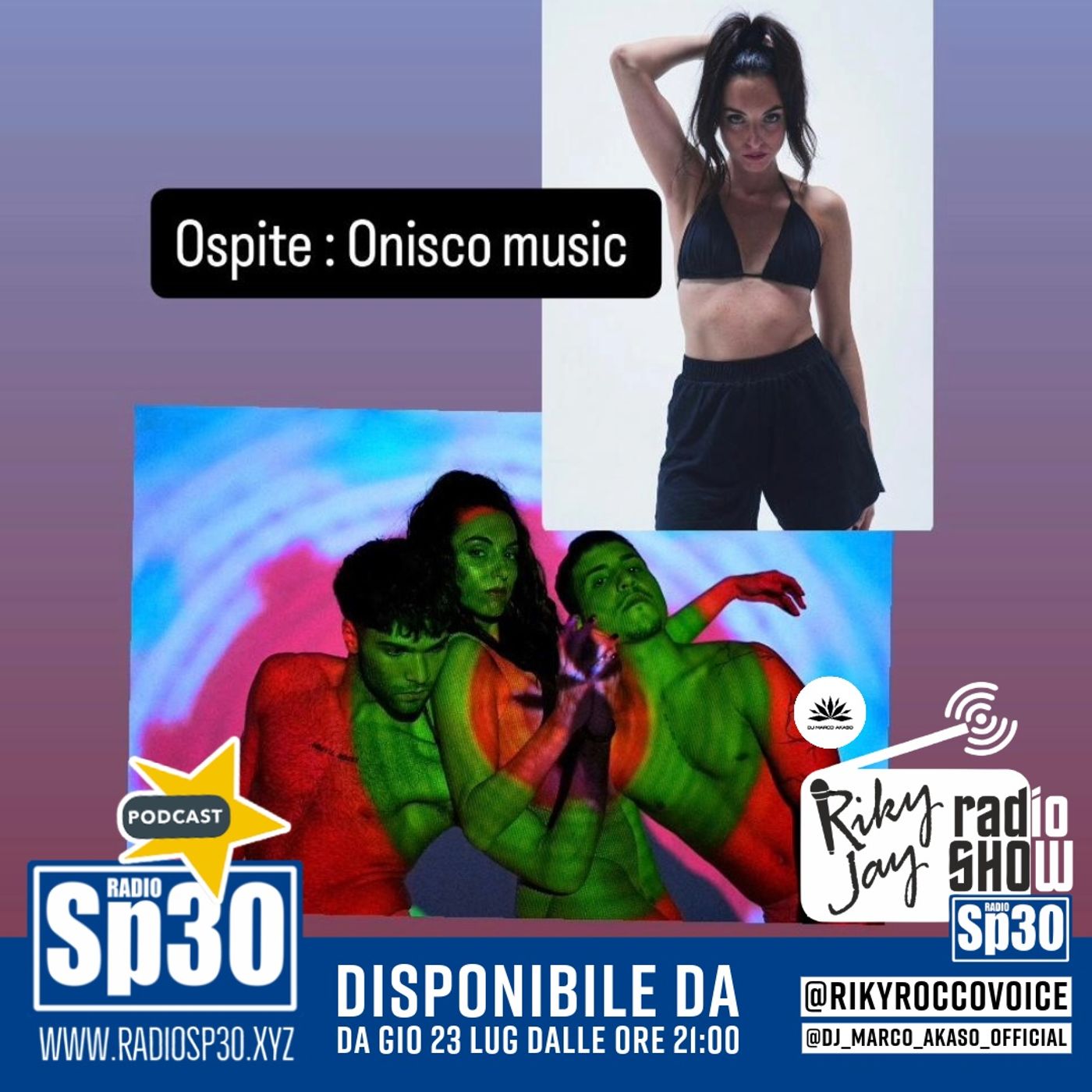 RikyJay Radio Show - ST.7 N.42 - Ospite Onisco music episode artwork