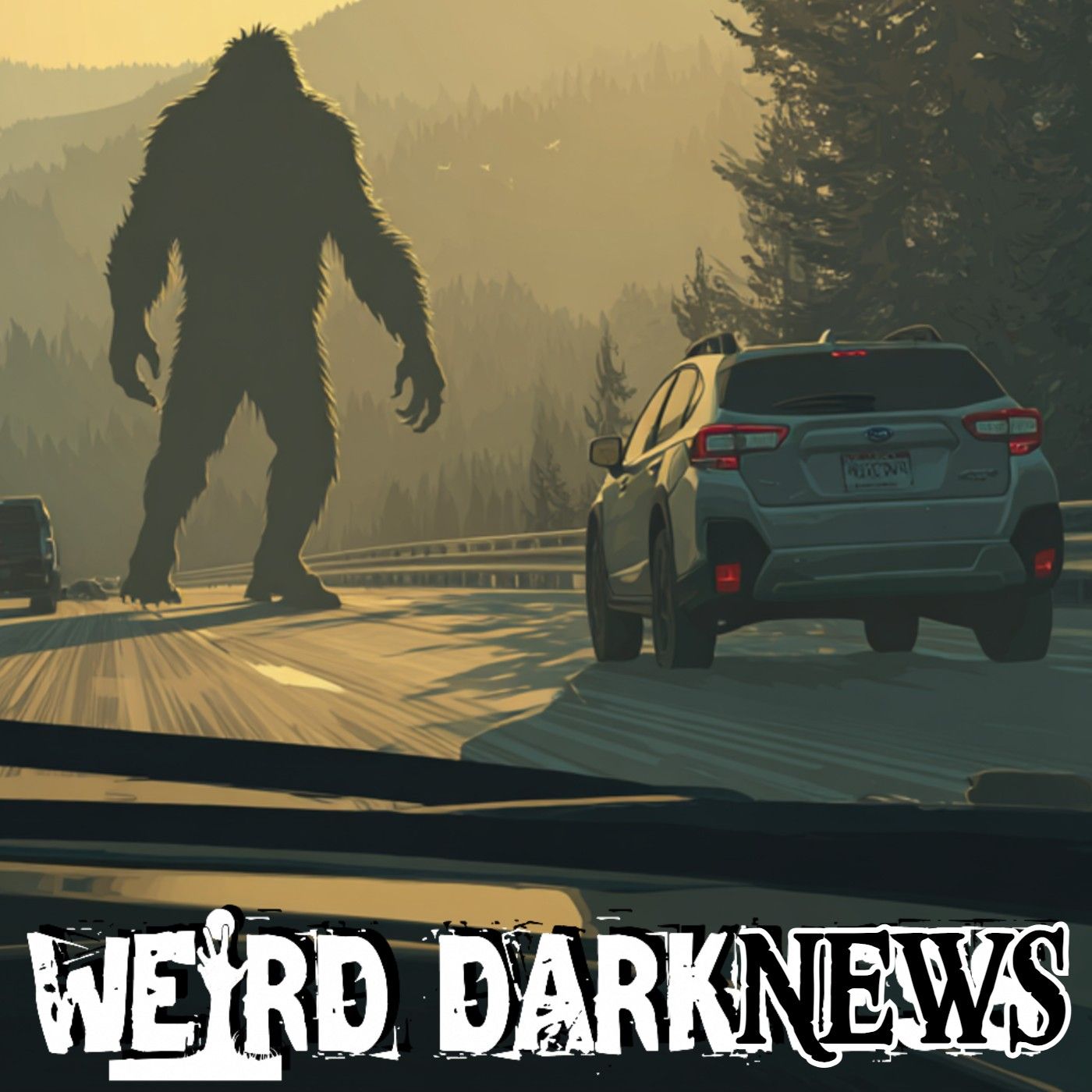 Something Inhuman Crossed I-80... Drivers Claim It Was BIGFOOT Something Inhuman Crossed I-80... Drivers Claim It Was BIGFOOT