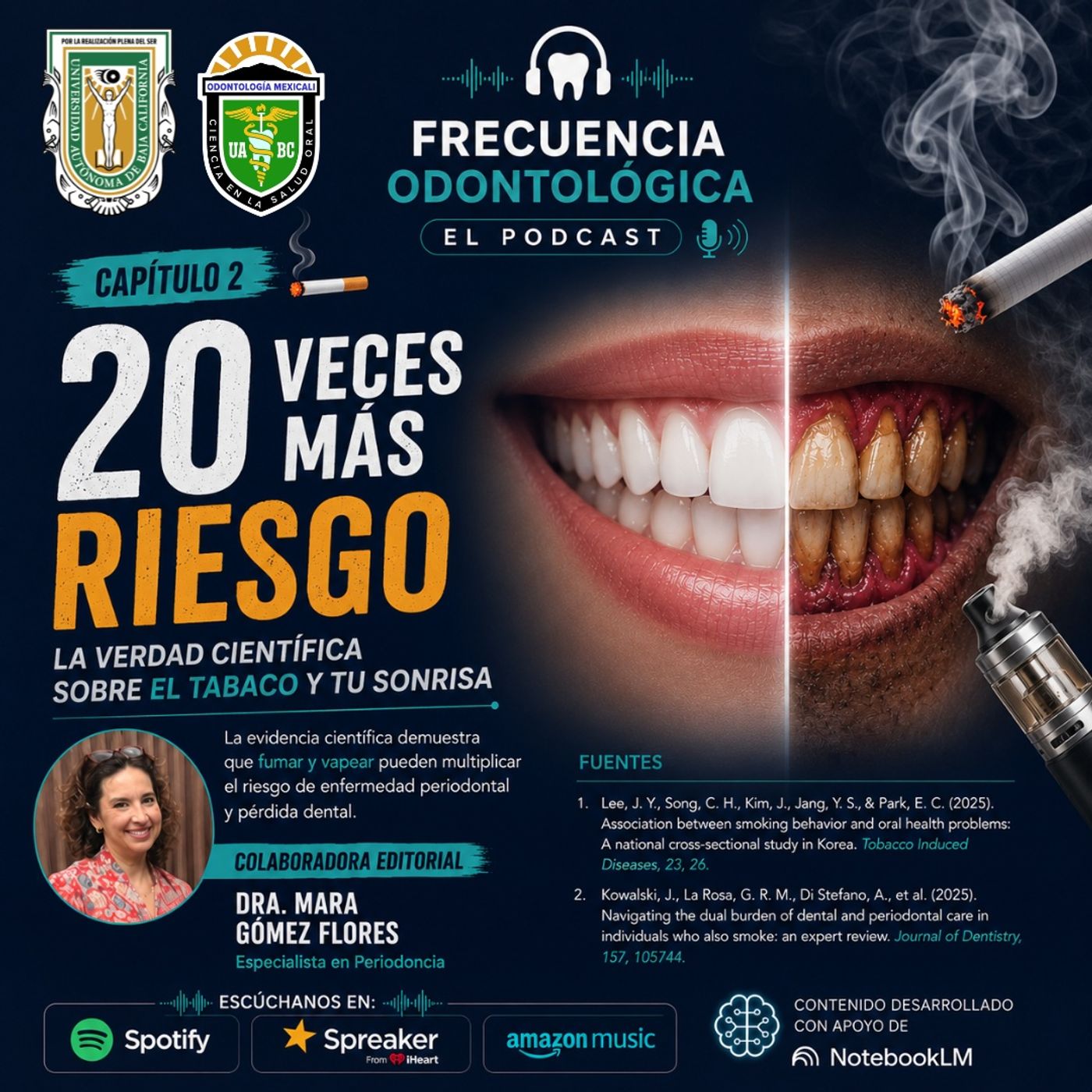 Portada de Frecuencia Odontológica: el Podcast