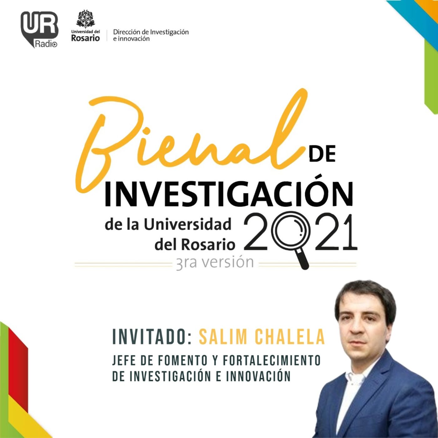 Tercera Bienal de Investigación Universidad del Rosario 2021 episode artwork