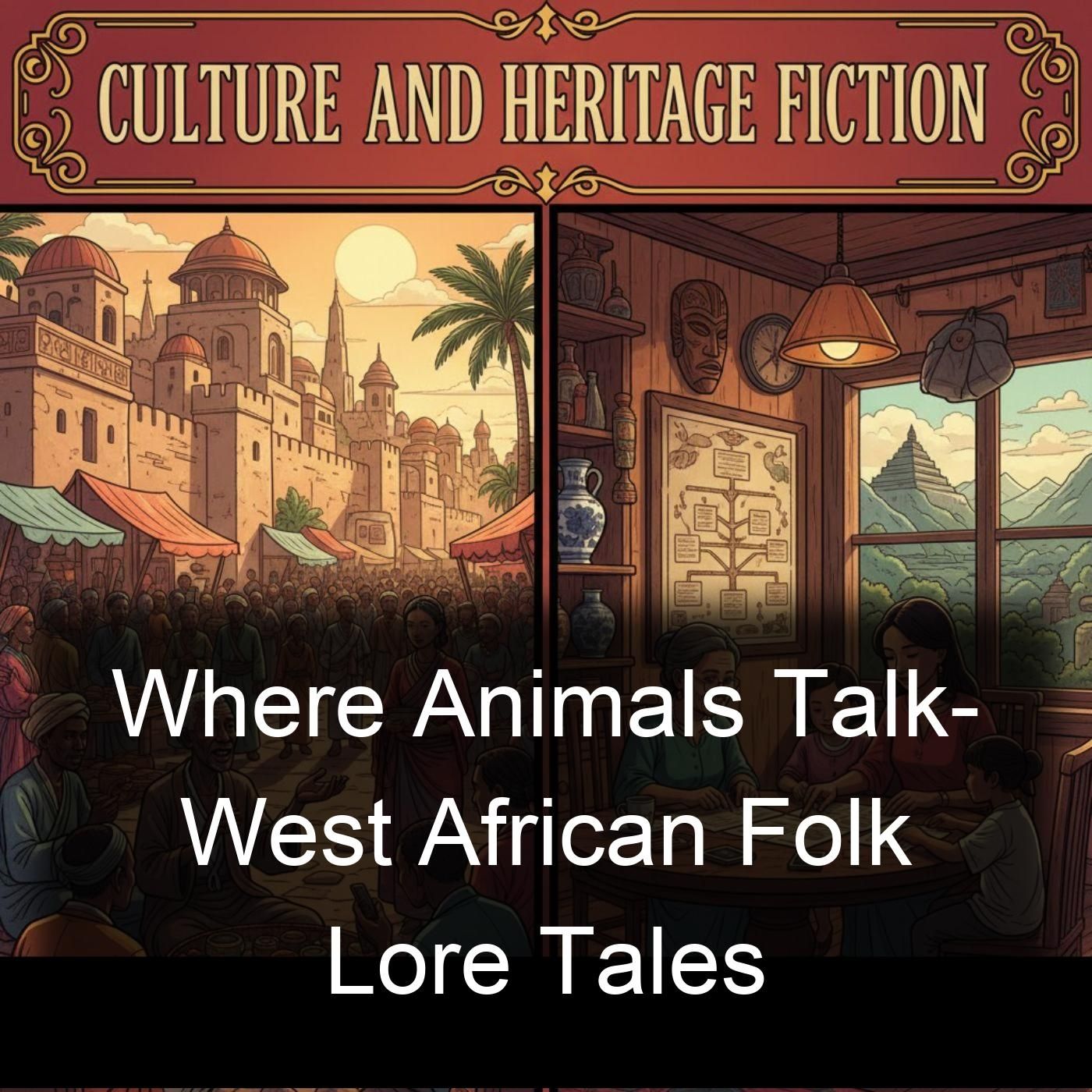 Where Animals Talk- West African Folk Lore Tales cover art