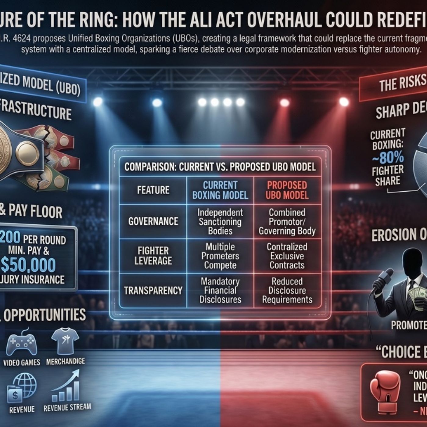 The battle over boxing with the Muhammad Ali Act
