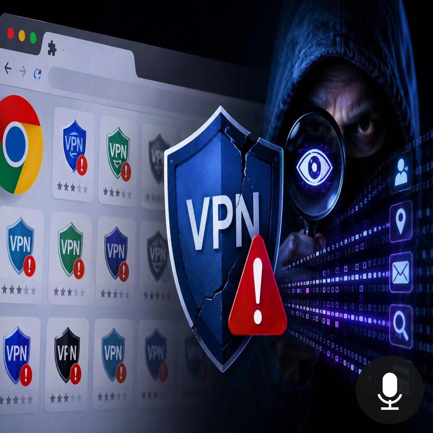 Estensioni VPN false di Chrome, oltre 700 fingono di proteggerti episode artwork