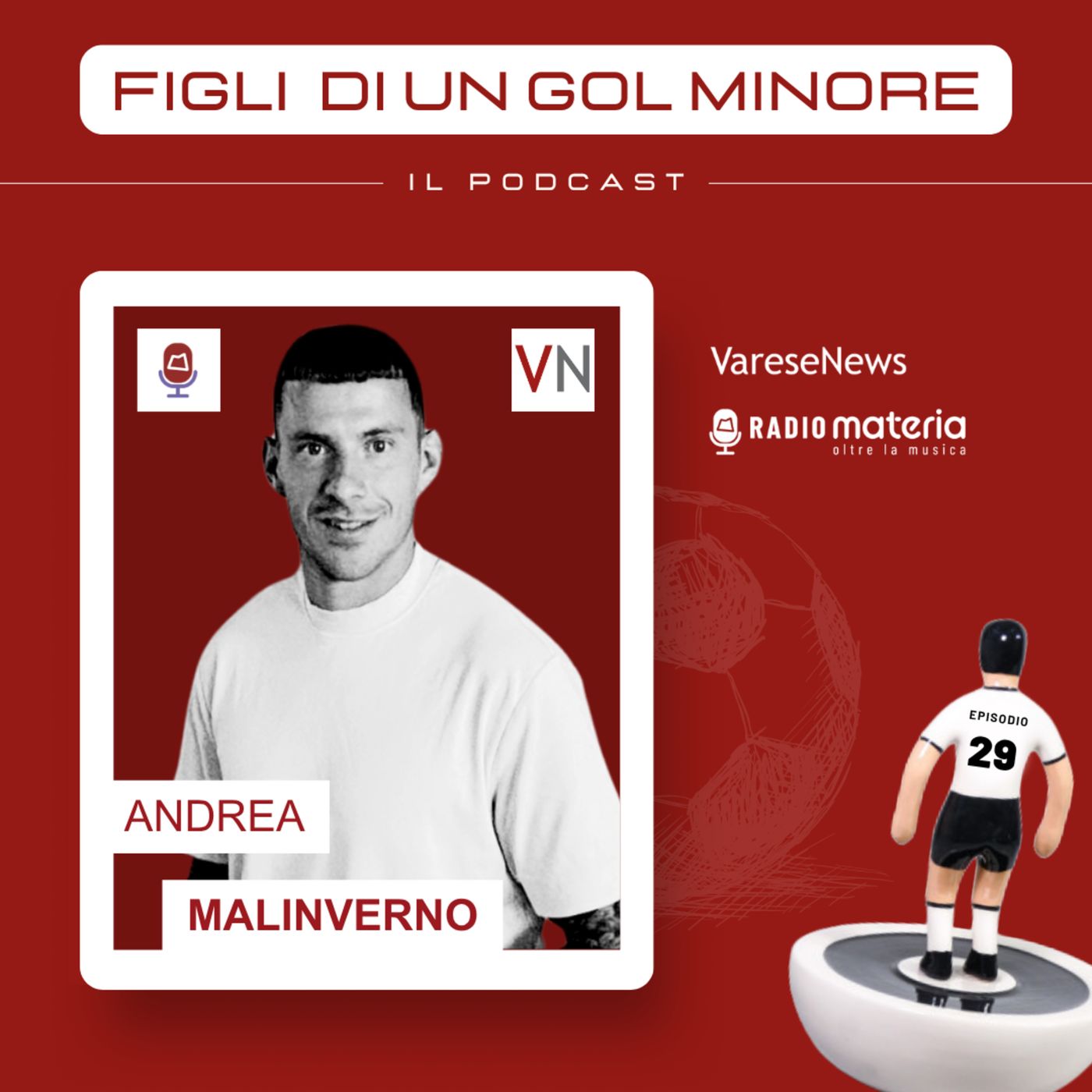 Ep. 29 Andrea Malinverno, il fioeu de San Carlo anima del Varese episode artwork