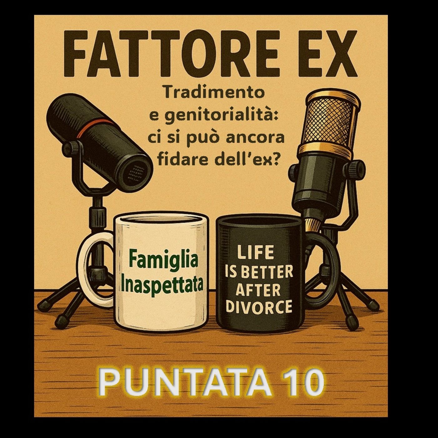 Puntata 10 - Tradimento e genitorialità: si può ancora fidarsi dell’ex (come genitore)? episode artwork
