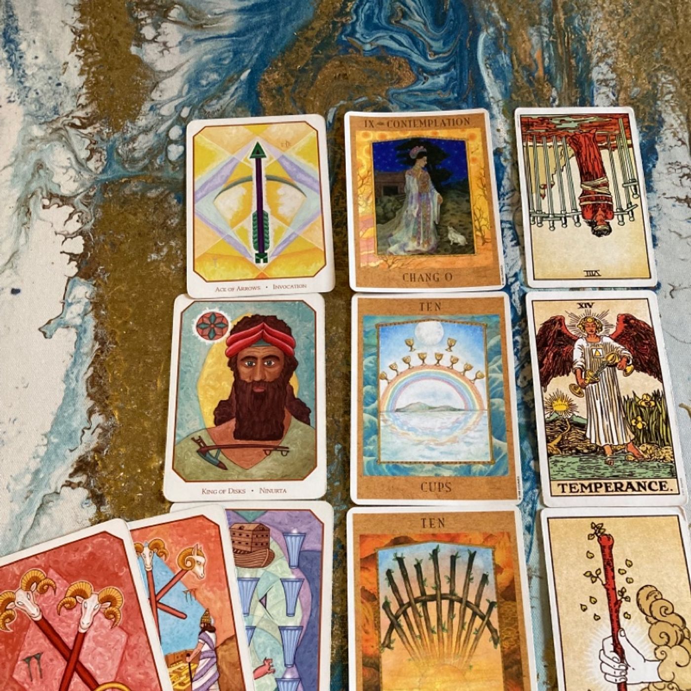 Scorpio Congratulations Two Ten Of Cups- Nita Scott Infinite Truthseekers Tarot episode artwork