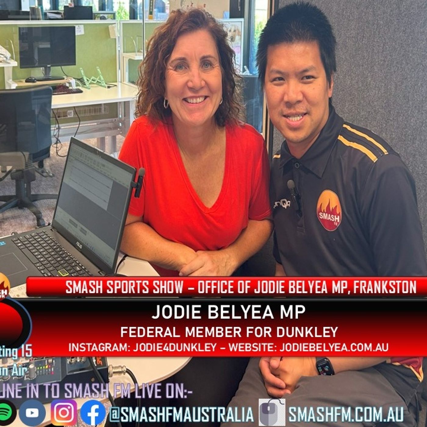 SSS15THYR: Jodie Belyea MP (Federal Member for Dunkley) Interviews 170425