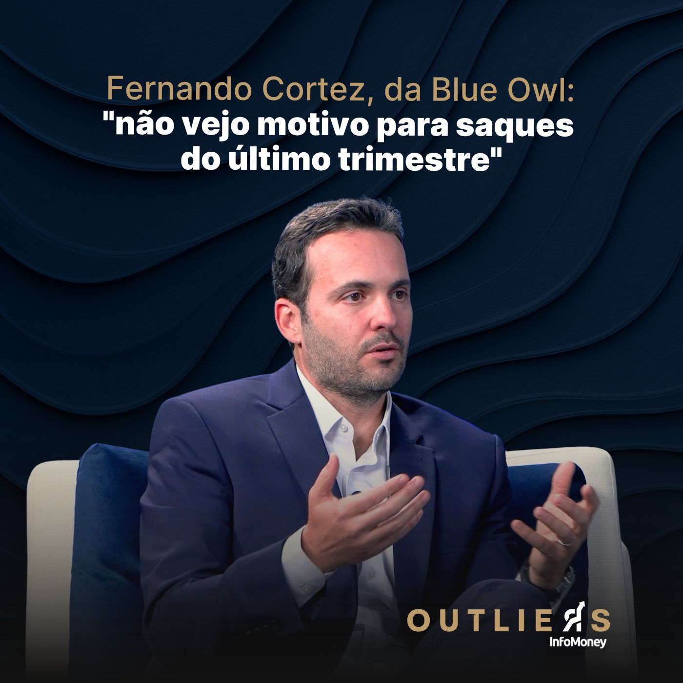 Blue Owl: corrida no private credit não é baseada em fundamentos | Outliers InfoMoney #187 episode artwork