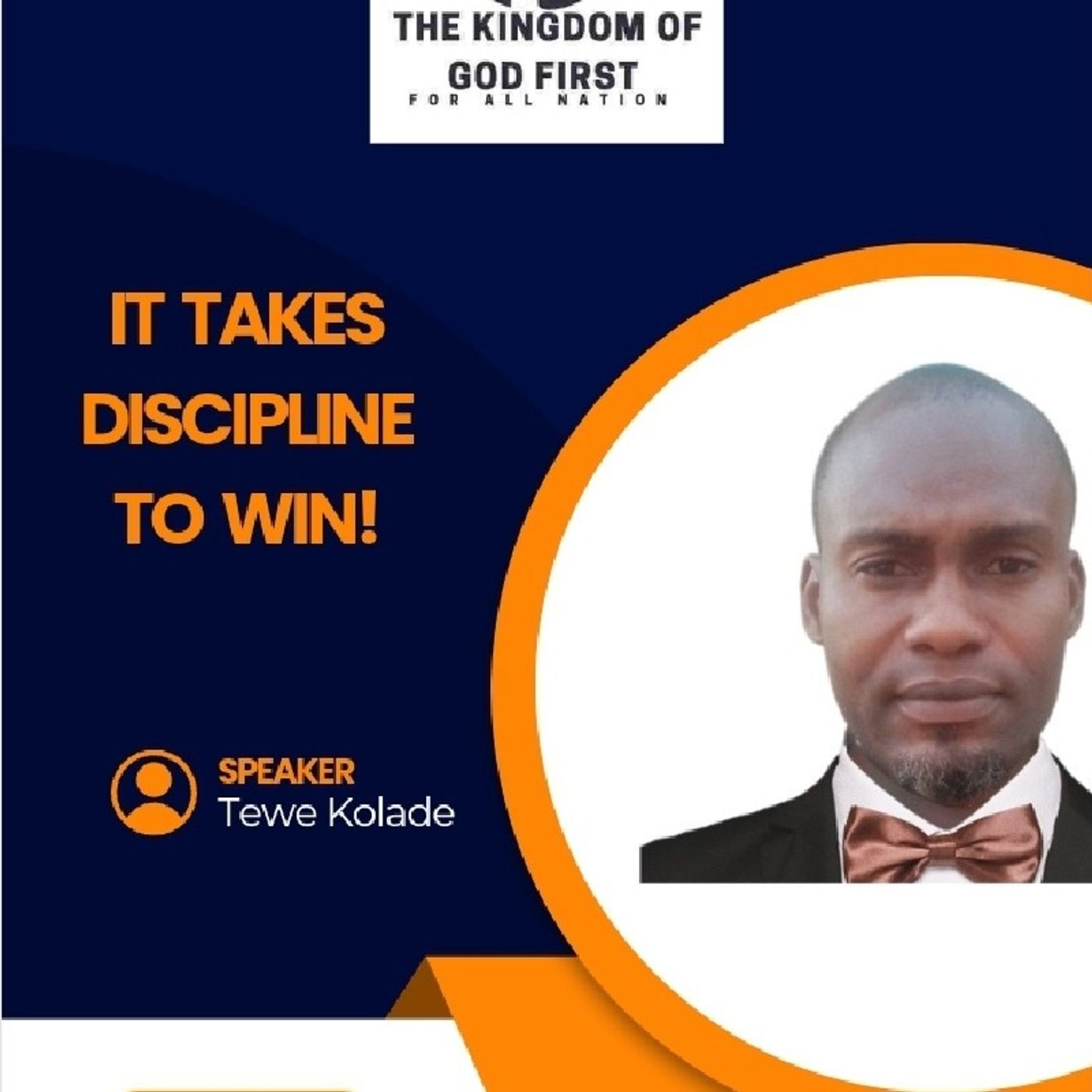 IT TAKES DISCIPLINE TO WIN!