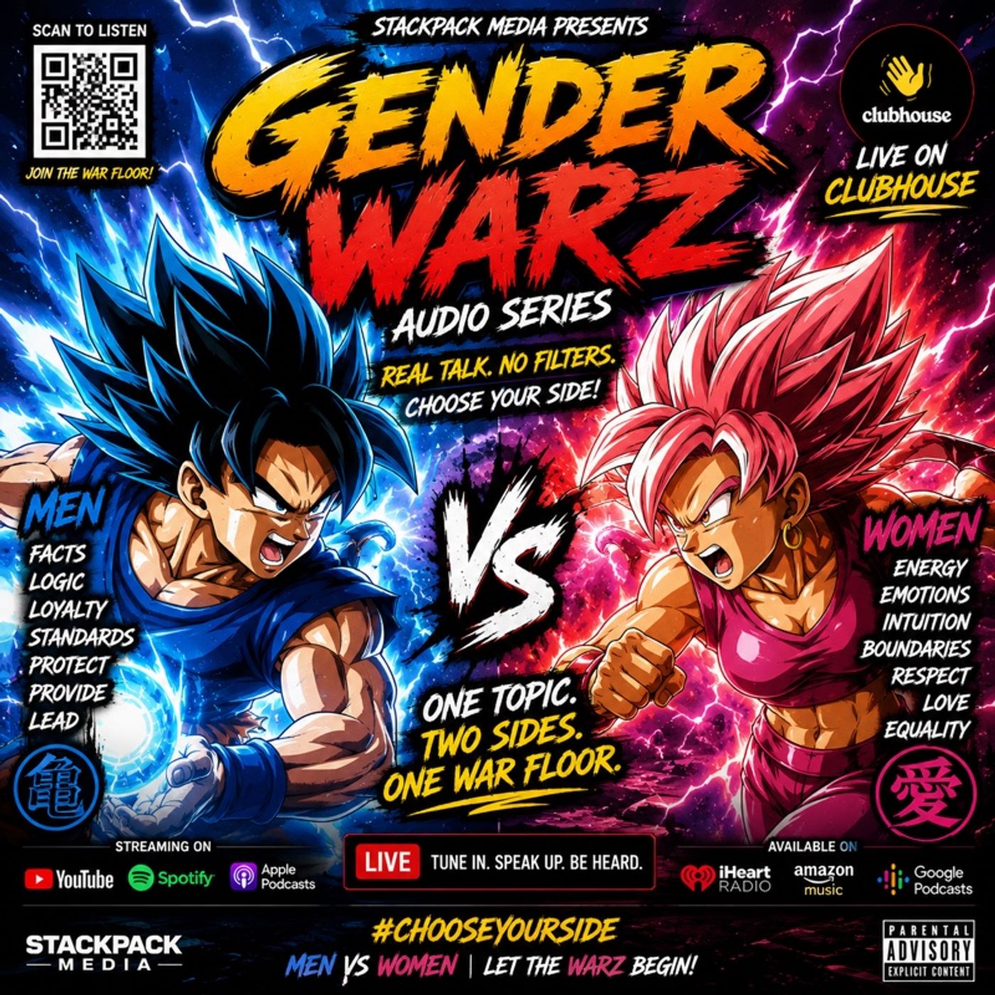 🔥🎮Gender Warz Audio LIVE: Ready 2 Fight🎥