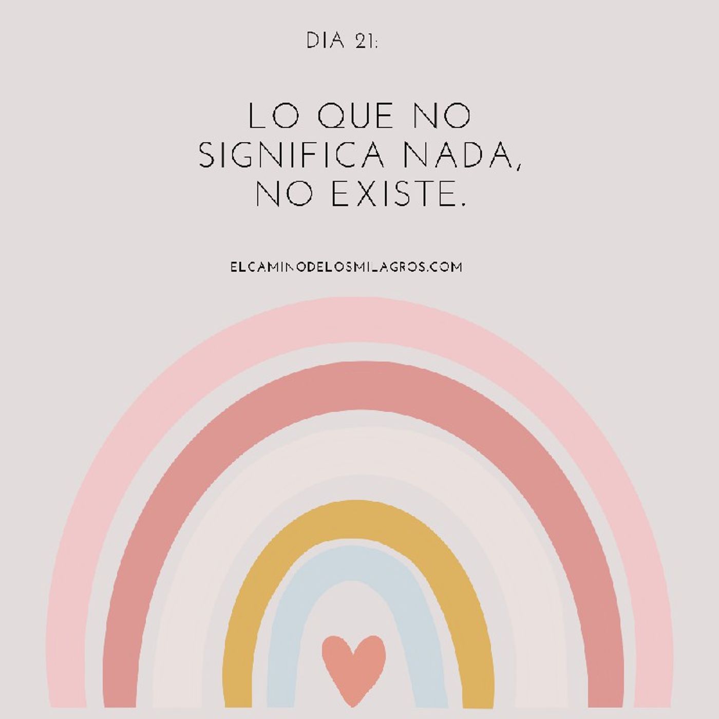 Cada día, un milagro.