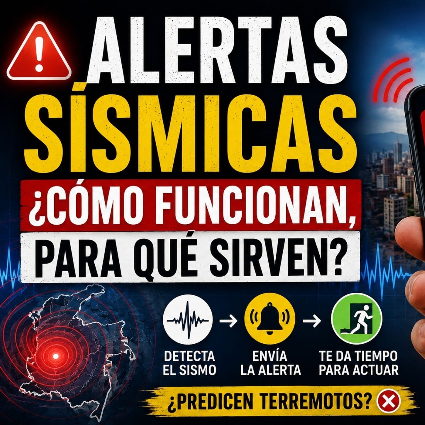 ¿Cómo funcionan las alertas sísmicas y para qué sirven? 🚨🌎 episode artwork