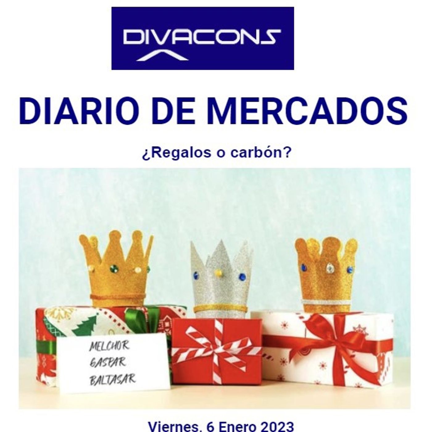 PODCAST DIARIO DE MERCADOS Viernes 6 Enero episode artwork