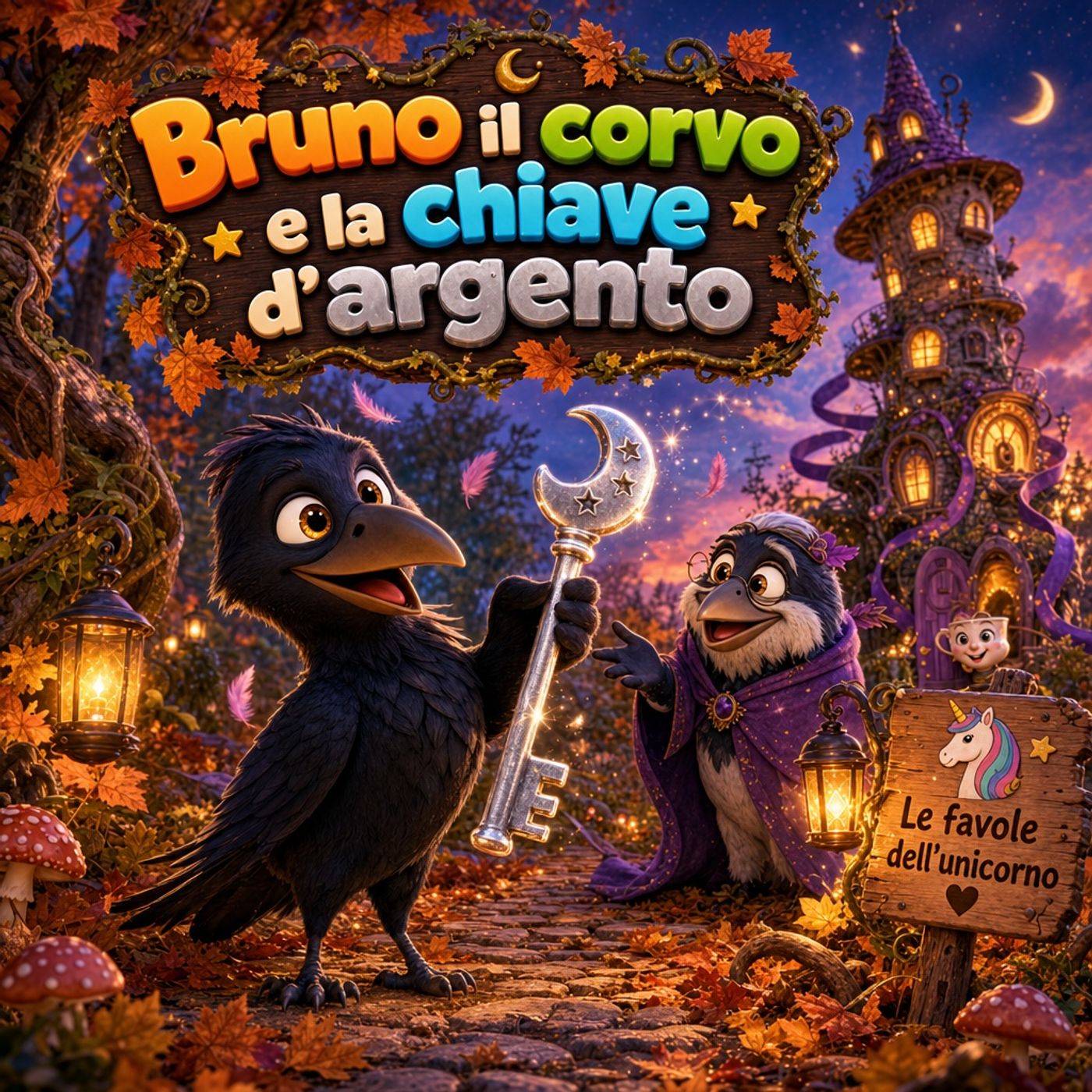 Bruno il corvo e la chiave d’argento