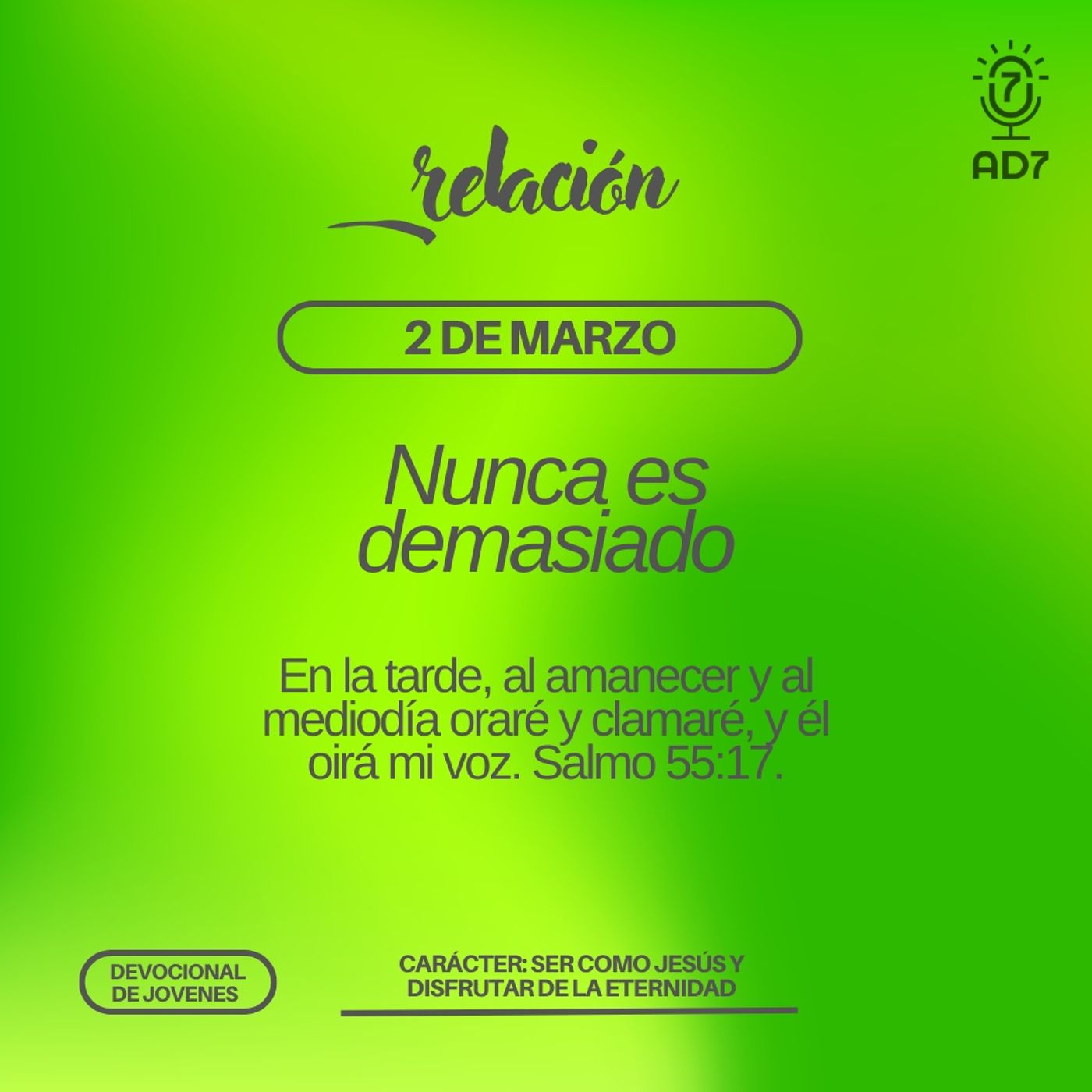 AD7 Devocional - Hoy es Tendencia
