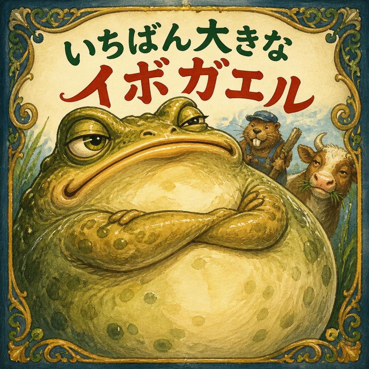 世界一大きくなりたいイボガエルと、プンプン風船大作戦 ｜【子ども向けのお話】 episode artwork