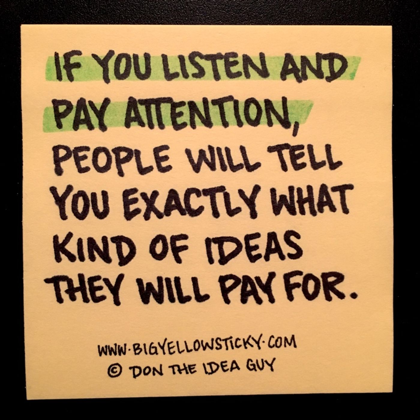 Listening Pays Off : BYS 021