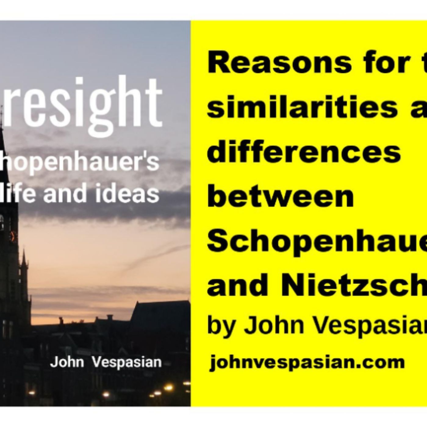 Reasons for the similarities and differences between Schopenhauer and Nietzsche episode artwork