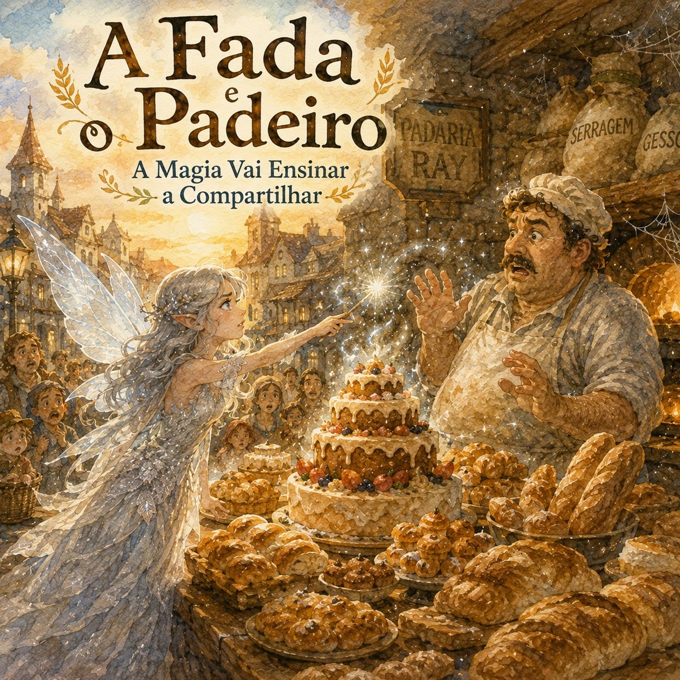 【Conto Tradicional】O Padeiro Ray contra a Fada Prateada
