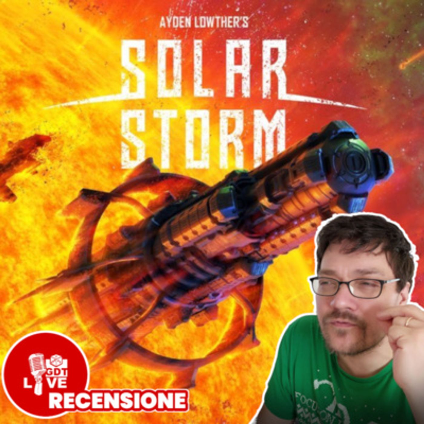 SOLAR STORM: parliamo di un nuovo gioco da tavolo cooperativo, che vuole essere un po' Pandemic e un po' Nemesis episode artwork