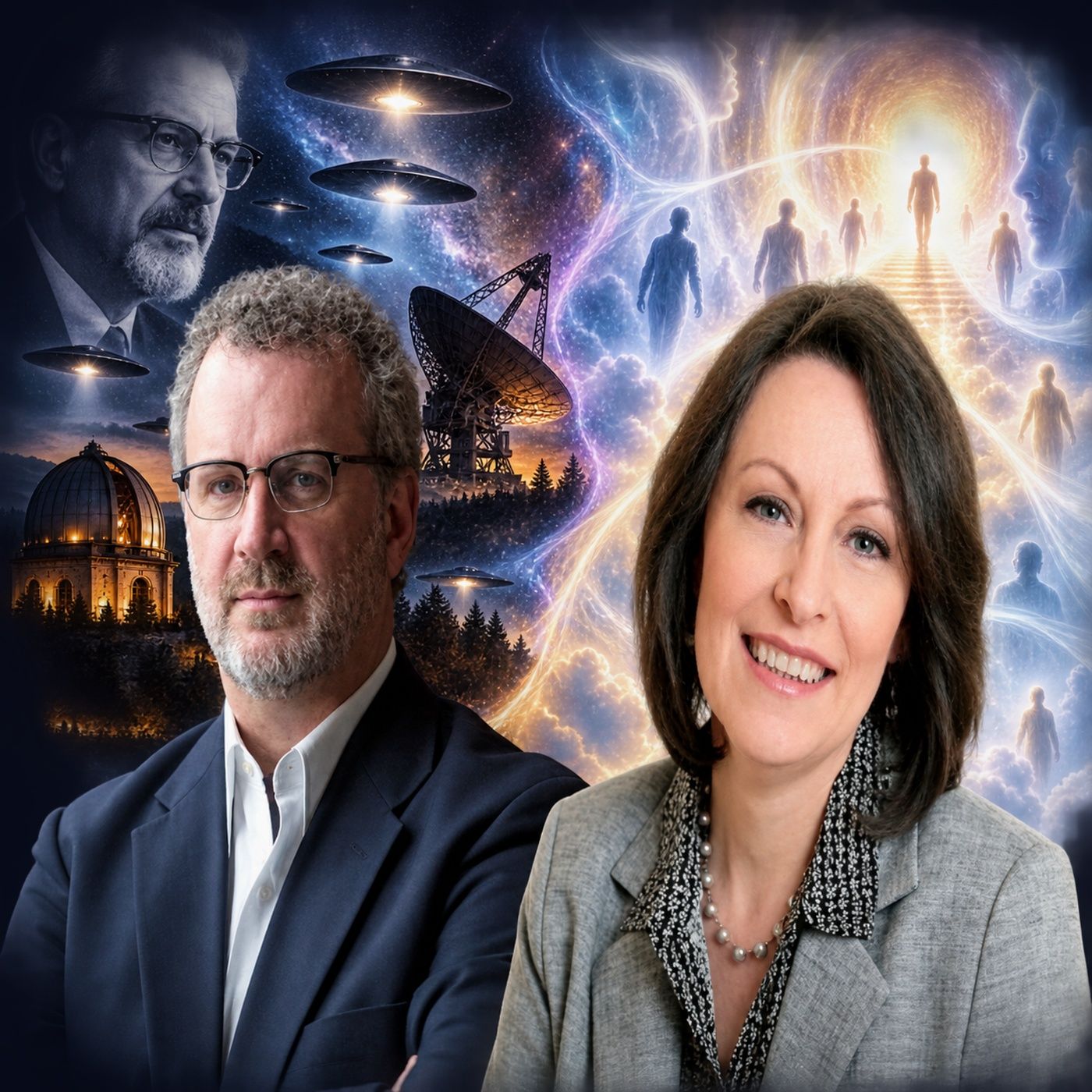 Ep. #219: Dr. J Allen Hynek's Life and NDEs w/ Mark O’Connell & Dr. Laurin Bellg