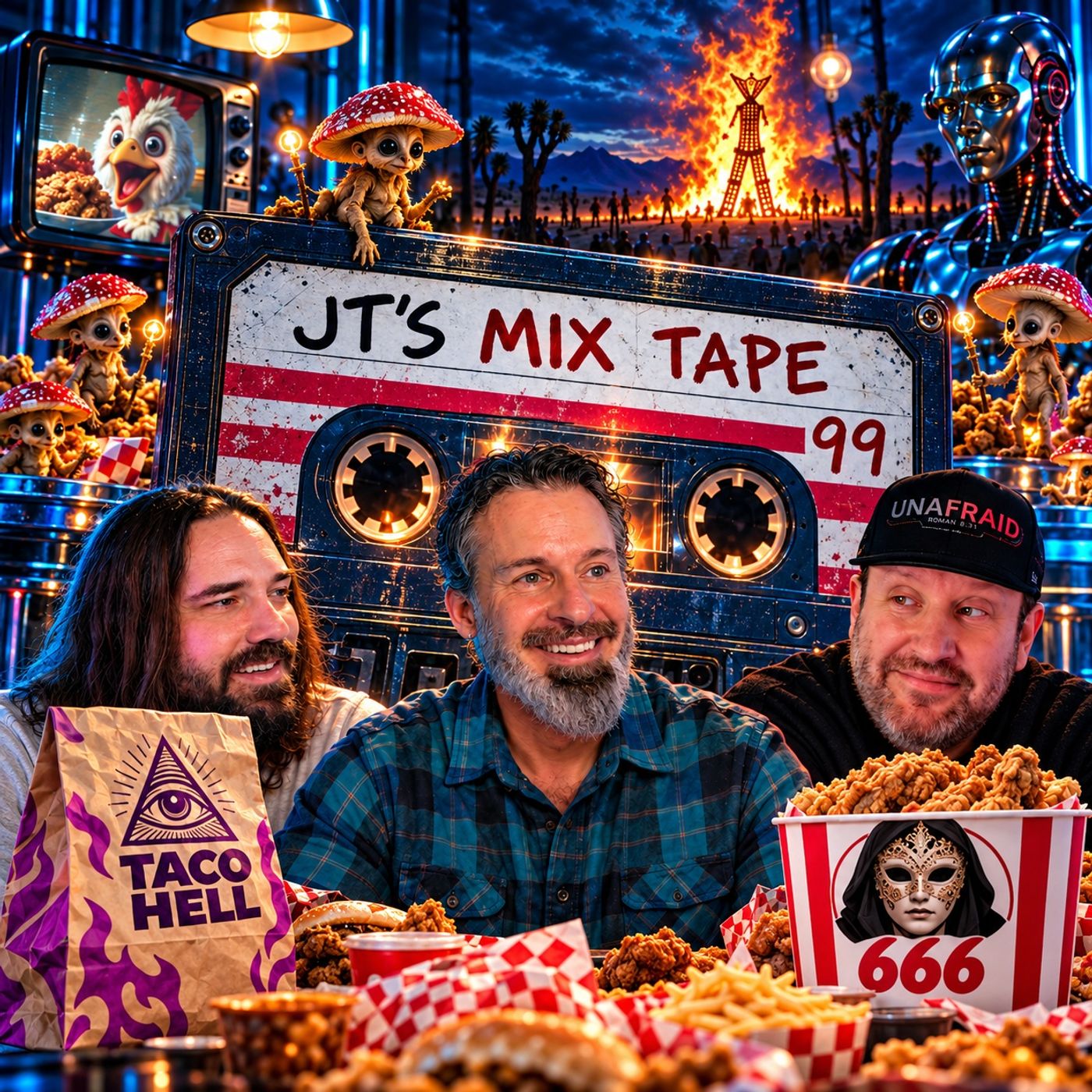 KFC Rituals, Demon Mushrooms & Killer Robots | JT’s Mix Tape 99