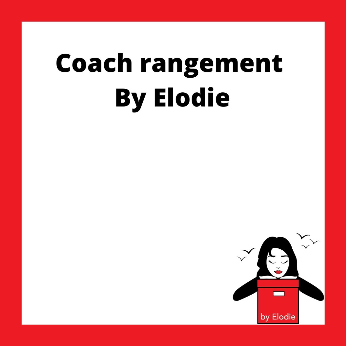 Coach rangement by Elodie