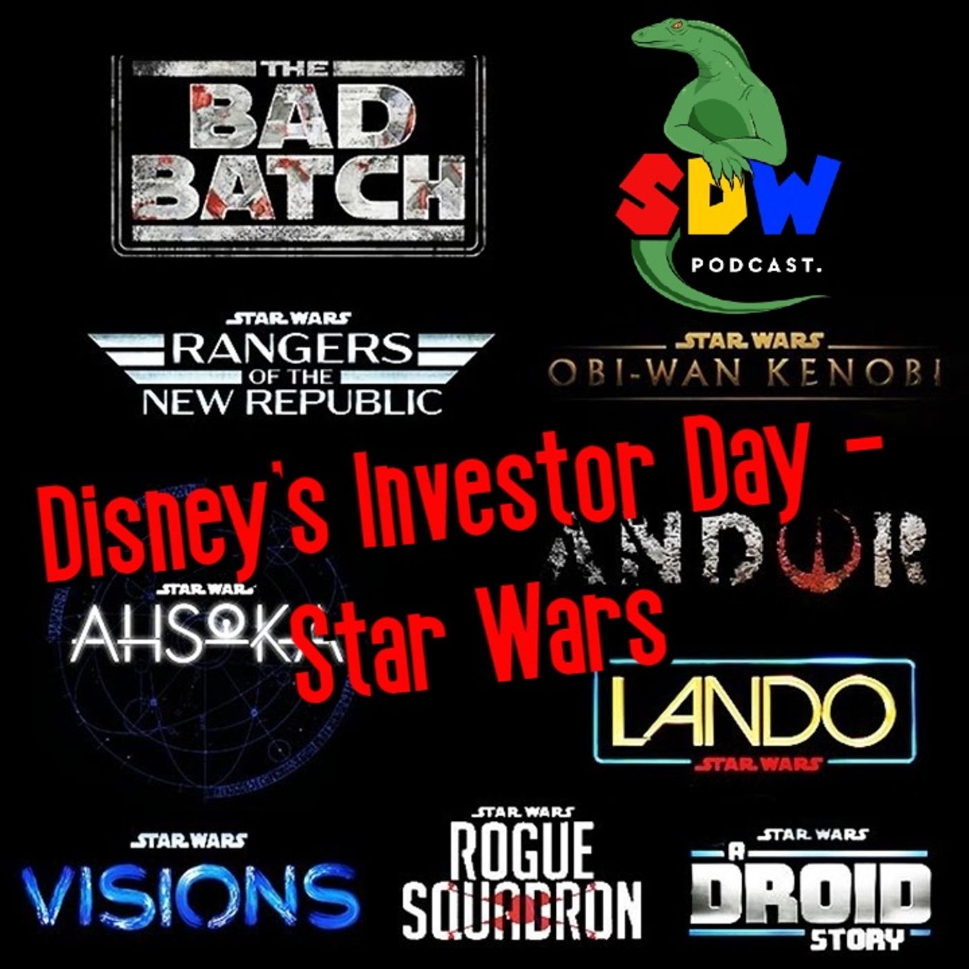 Disney's Investor Day - Star Wars episode artwork