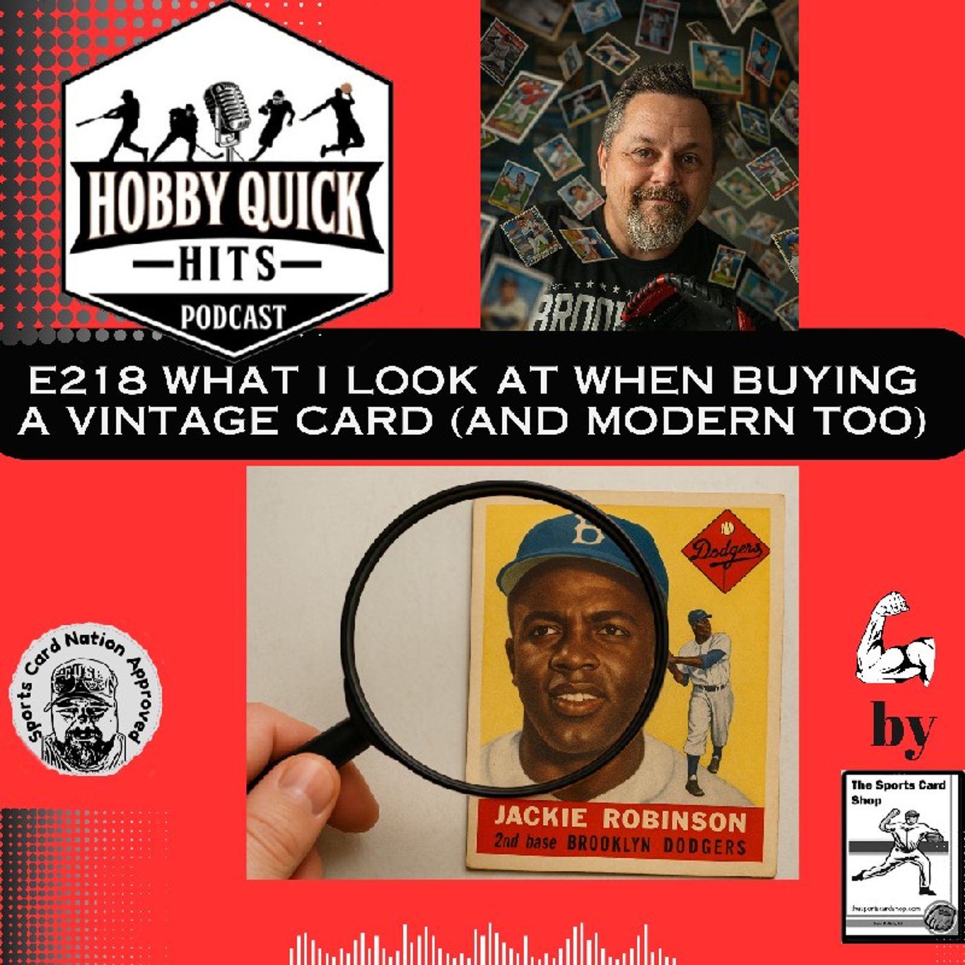 'What do I look for in a Vintage Card?(and also modern too) Hobby Quick Hits E218