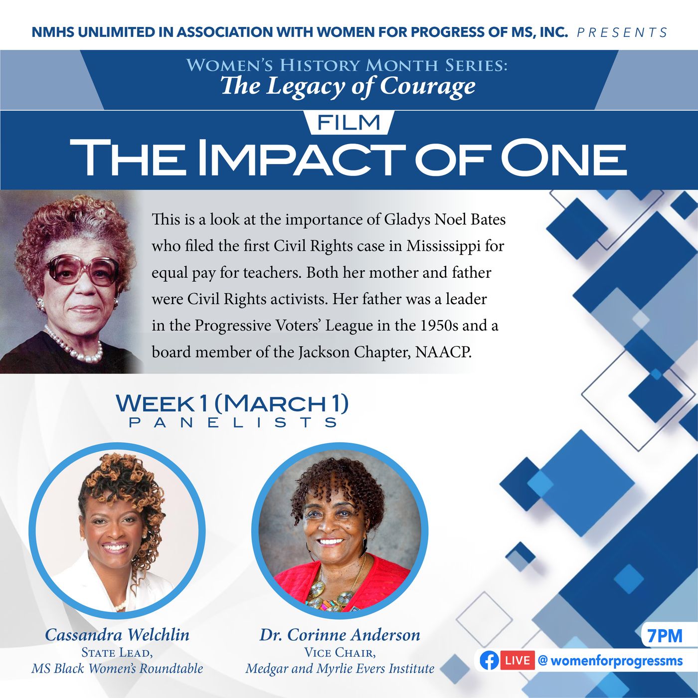 Women History Month: The Legacy of Courage March 2021 episode artwork