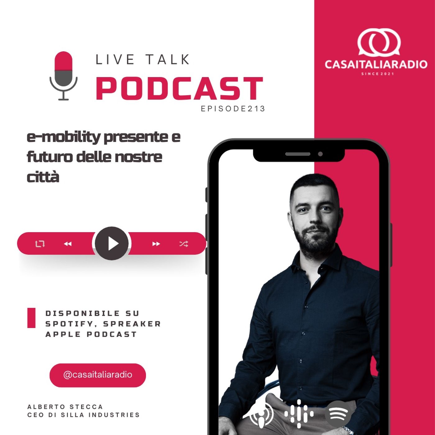 BM - Puntata n. 213 -  Mobilità elettrica: presente e futuro del nostro paese episode artwork