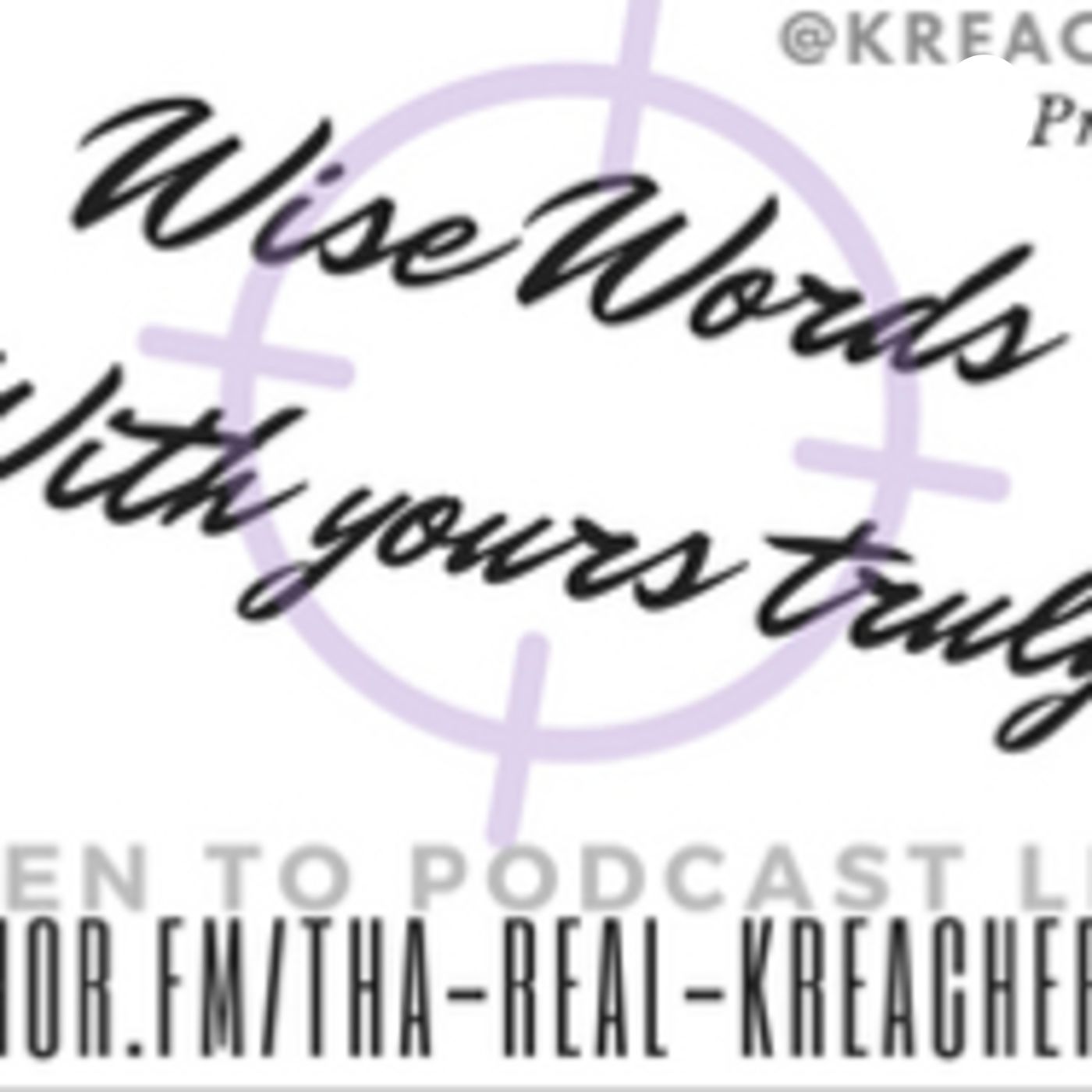 wise words - with yours truly cover art