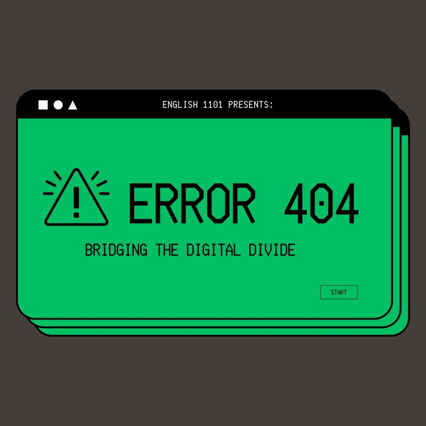 Error 404: Exploring the Digital Divide podcast artwork