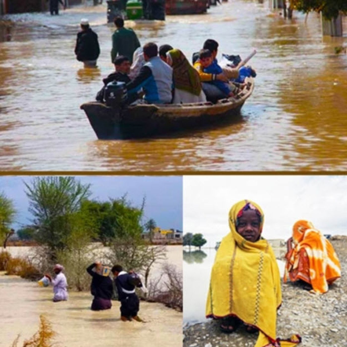 رنج هموطنان سیل‌زدهٔ بلوچ و سیرک انتخابات خامنه‌ای