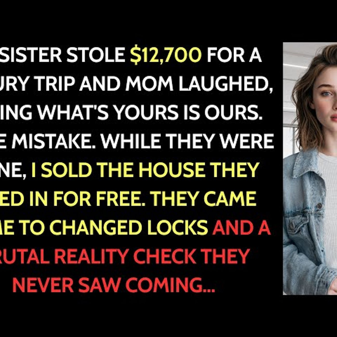 They Charged $12,700 On My Card For My Sister’s Luxury Trip, So I Sold My House Where They Lived In… episode artwork