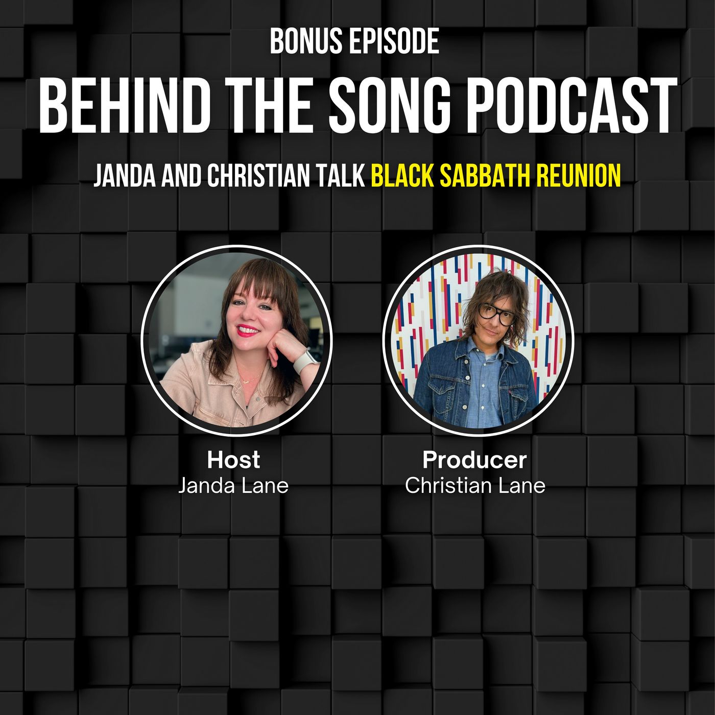 Janda and Christian on the Black Sabbath Reunion episode artwork