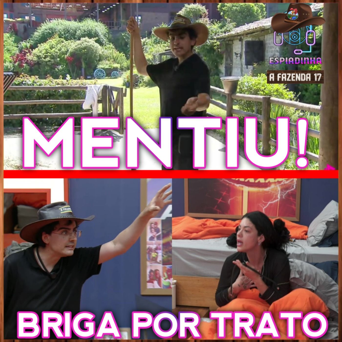 Dudu MENTIU sobre o Resta Um + Ray e Dudu TRETARAM + Poder da Chama laranja! | A Fazenda 17