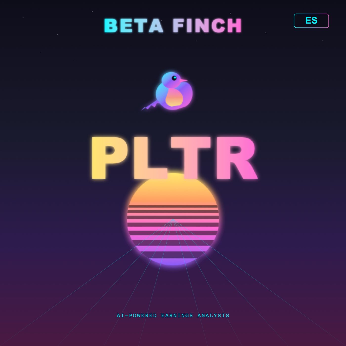 Beta Finch - Palantir - PLTR - ES cover art