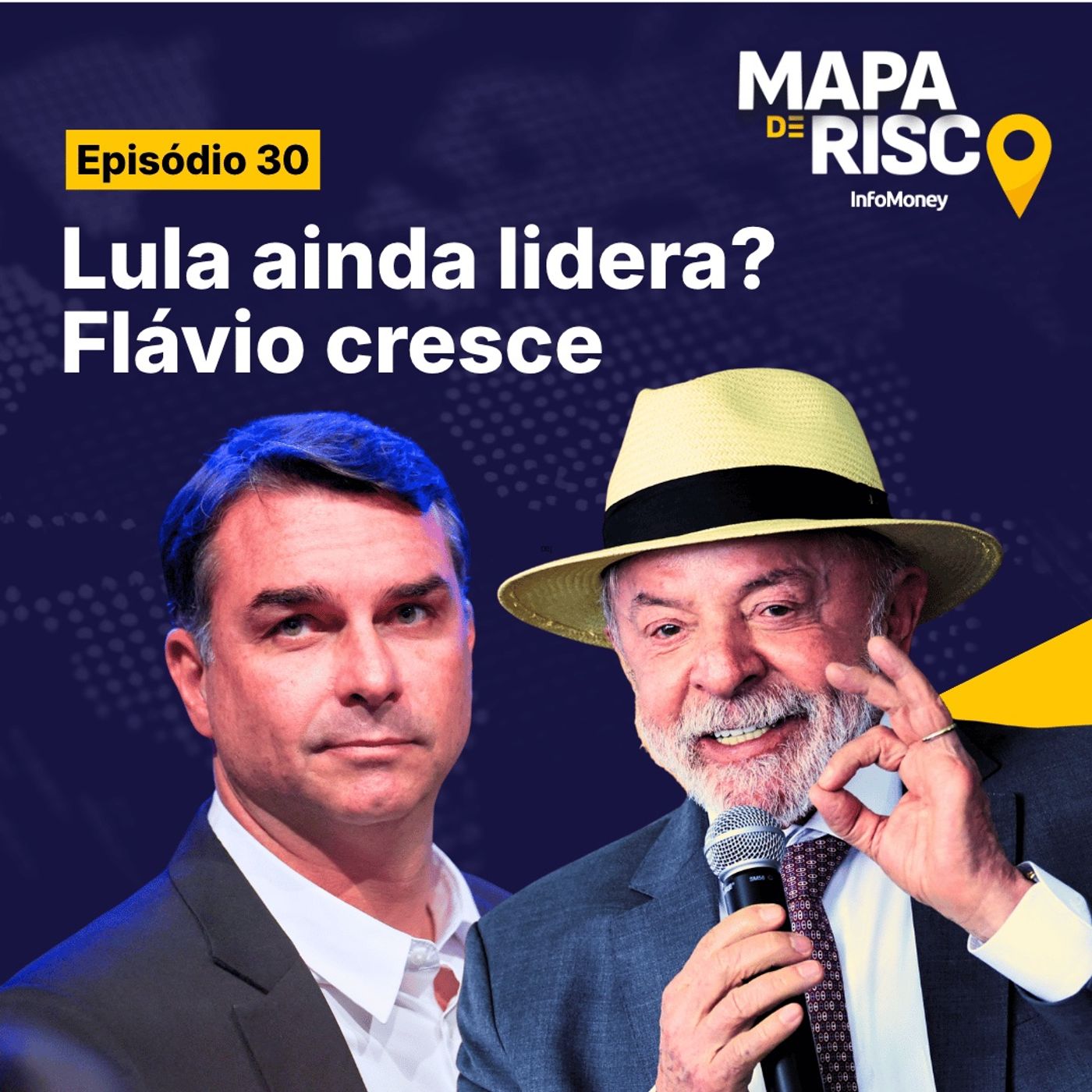 Mapa de Risco #30: Pesquisas Quaest e Ideia: Lula ainda lidera, mas Flávio cresce entre independentes