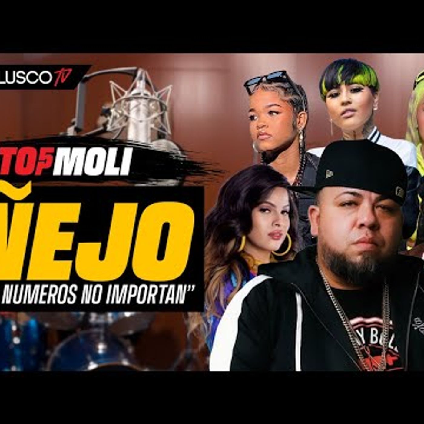 080. “Yailín, pruebate cantando como ellas” Molusco tira su top 5 cantantes  ÑEJO al borde de la mu3