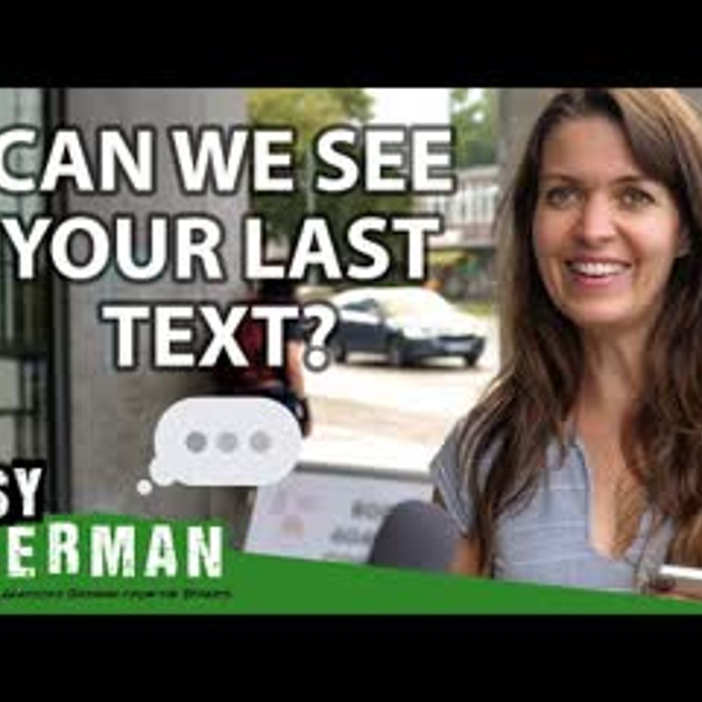 Writing Text Messages in German   Easy German 419