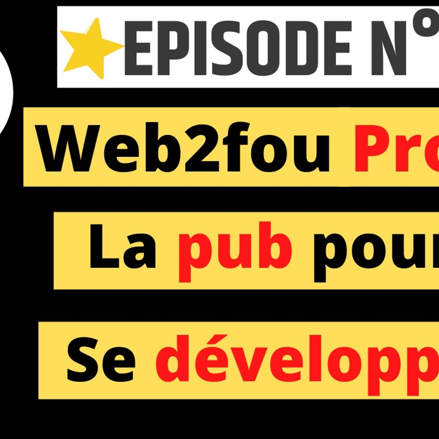 Web2fou.fr - La pub est nécessaire pour se développer ? episode artwork