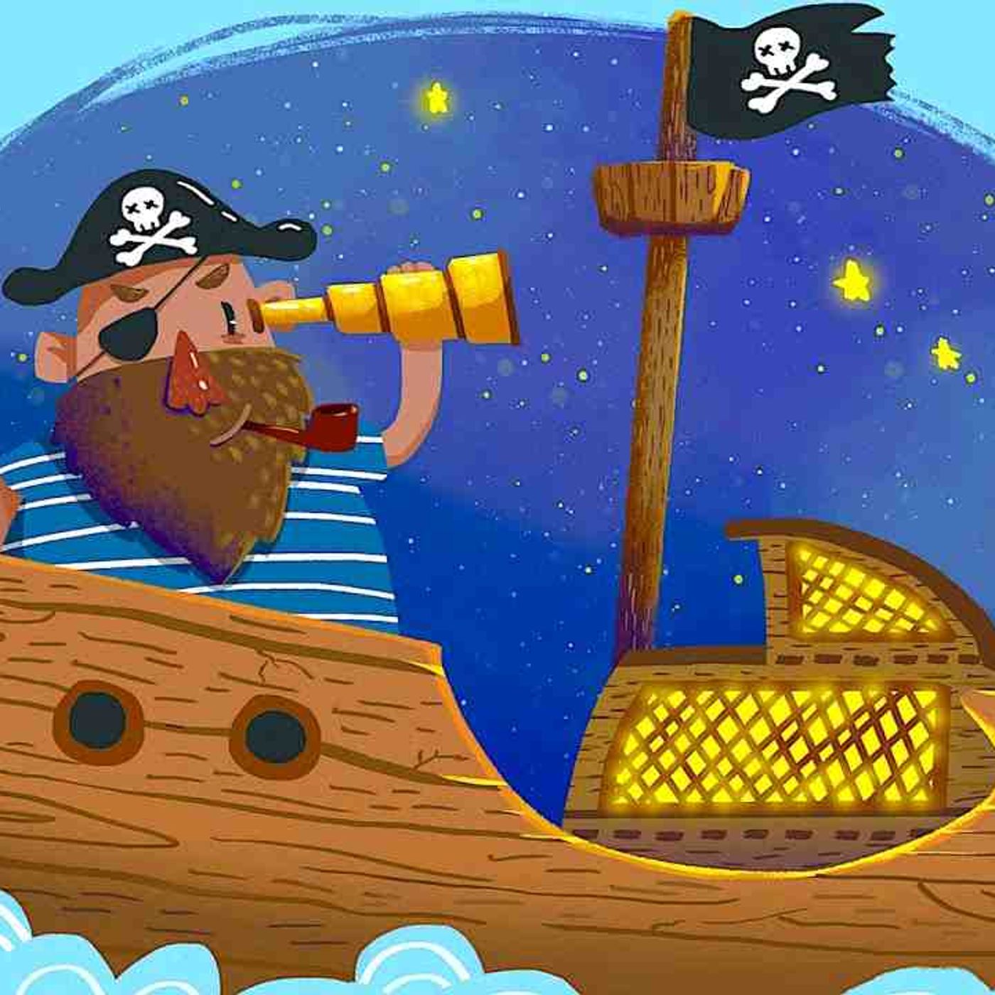 Mindfulness Meditation for Kids THE MINDFUL PIRATE _ 10 Mins Guided Meditation for Children(MP3_160K) episode artwork